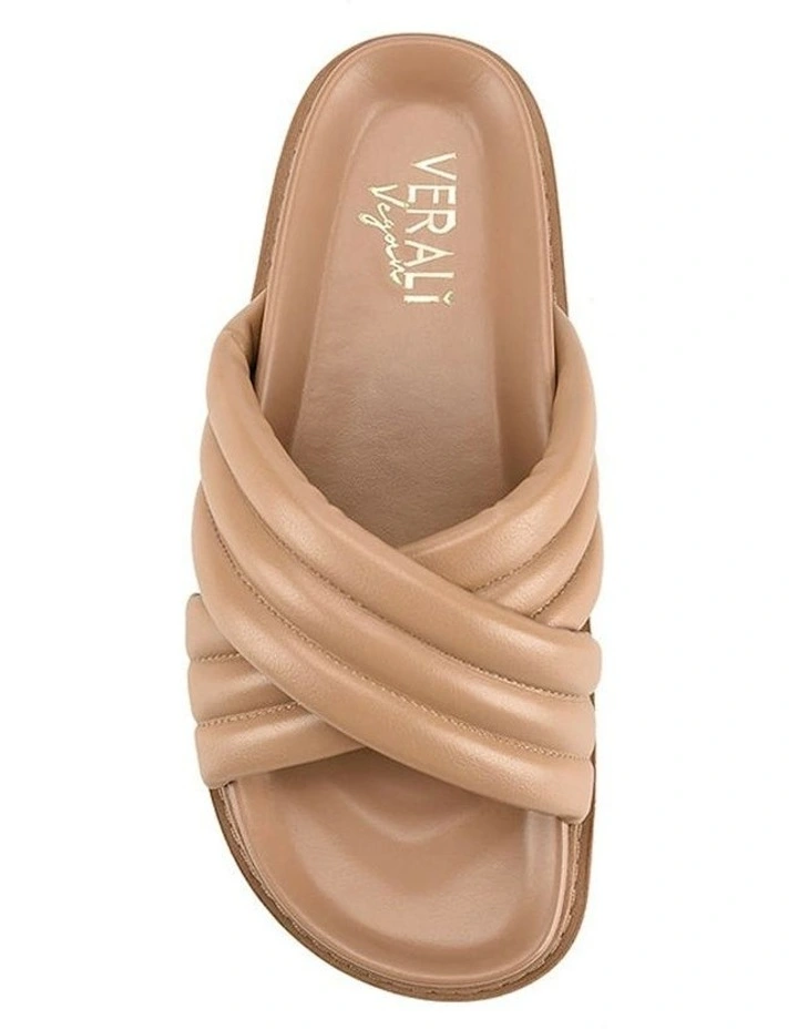 Britney Footbed Slides in Brown image 4