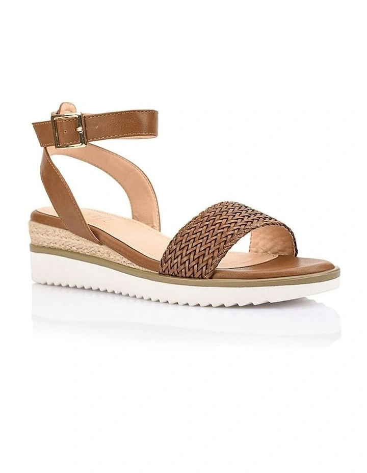 Frenzy Rope Wedges in Tan image 2