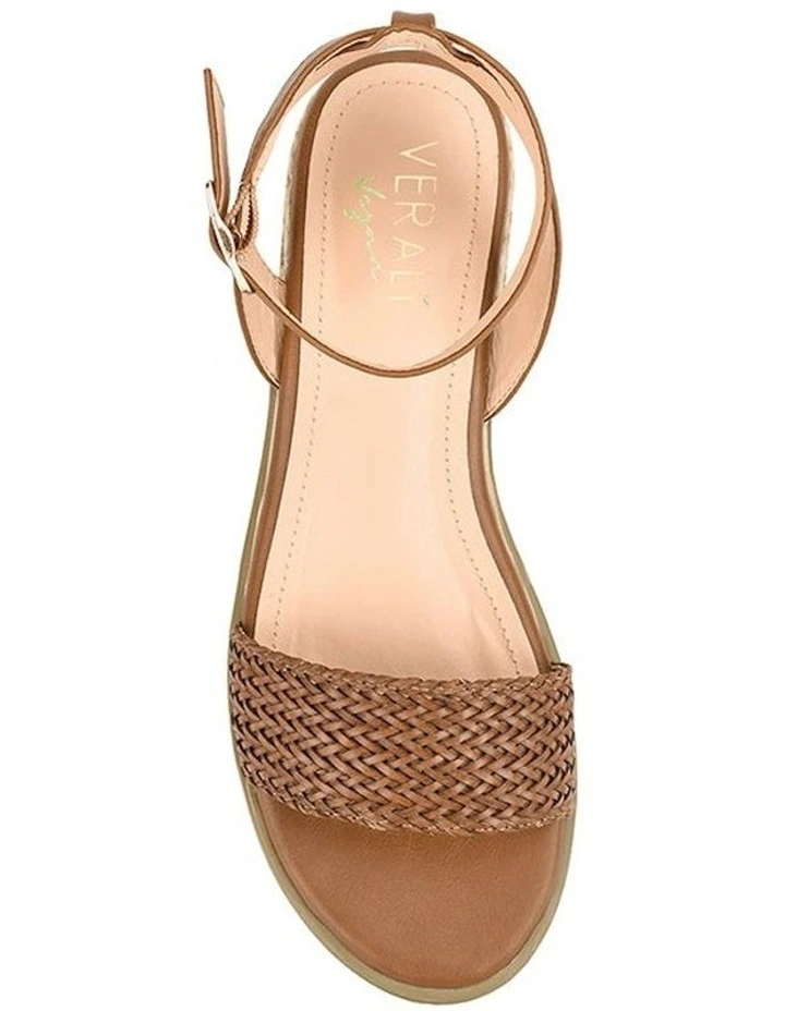Frenzy Rope Wedges in Tan image 4