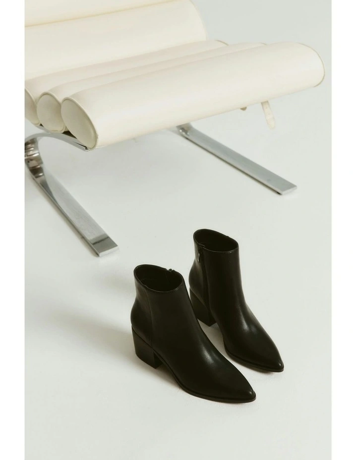 Fiona Ankle Boots in Black image 2