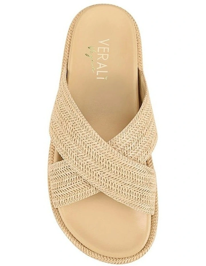 Roman Platform Slides in Raffia image 4