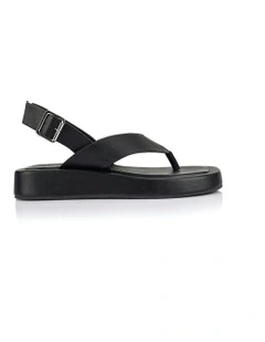 Bono Platform Sandals in Black