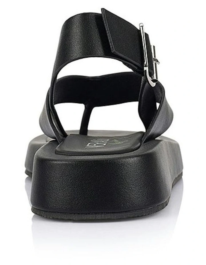 Bono Platform Sandals in Black image 3