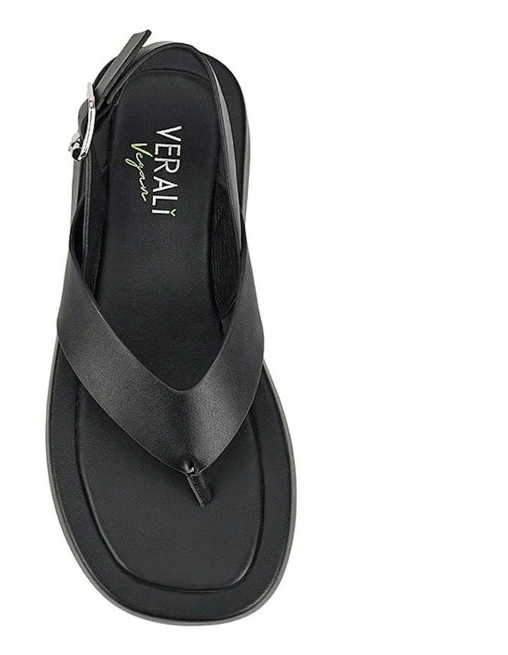 Bono Platform Sandals in Black image 4