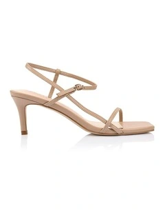 Tatiana Strappy Sandals in Beige