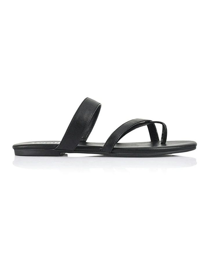 Tova Strappy Thongs in Black image 1