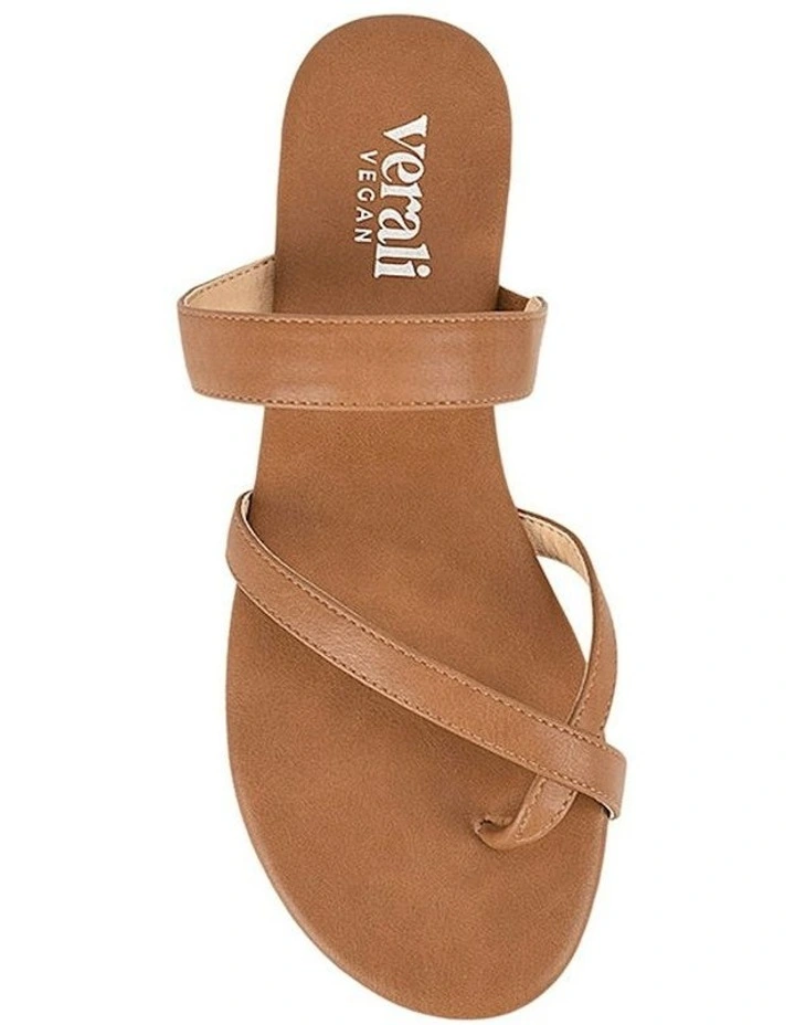 Tova Strappy Thongs in Tan image 4
