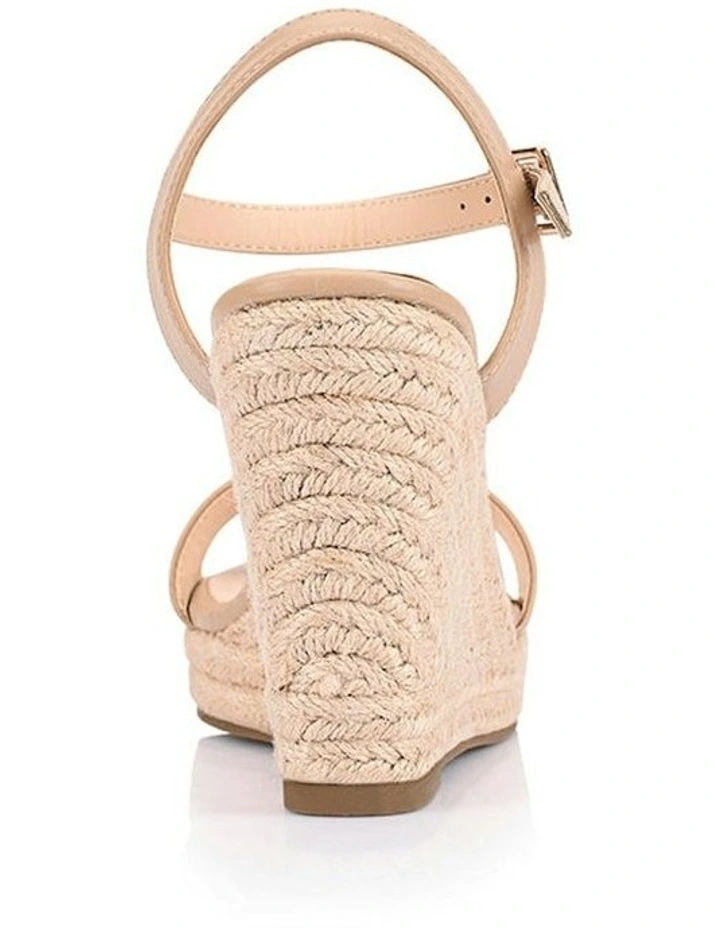 Amaya Rope Wedges in Beige image 3
