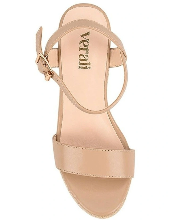 Amaya Rope Wedges in Beige image 4