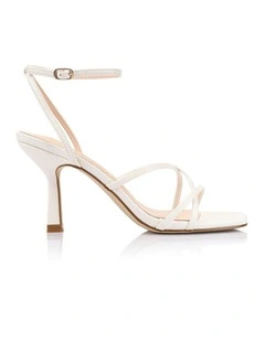 Penelope Strappy Sandals in Chalk