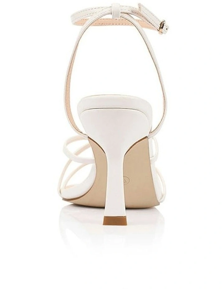 Penelope Strappy Sandals in Chalk image 3