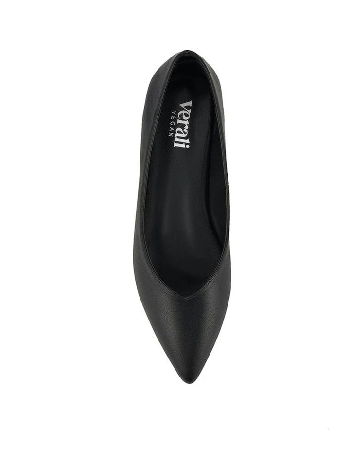 Hickory Point Toe Flats in Black image 4