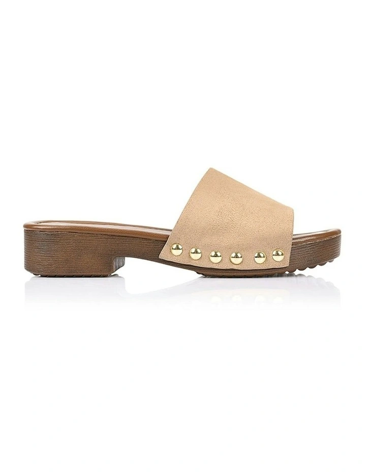 Chester Clogs in Taupe Micro image 1