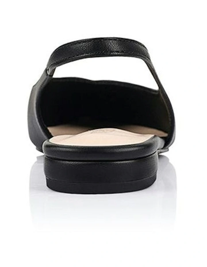 Hillary Slingback Flats in Black image 3
