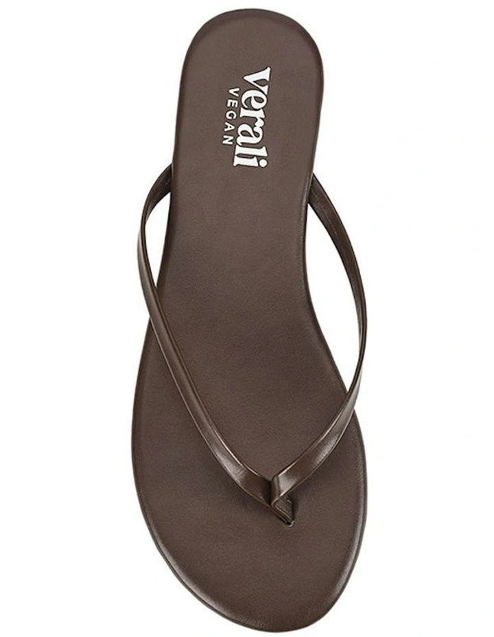 Tori Thongs in Chocolate Brown image 4
