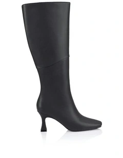 Imogen Knee High Boots in Black