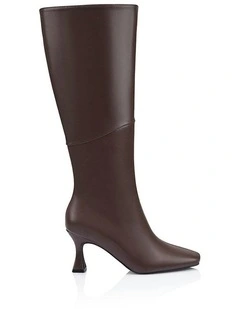 Imogen Knee High Boots in Chocolate Brown