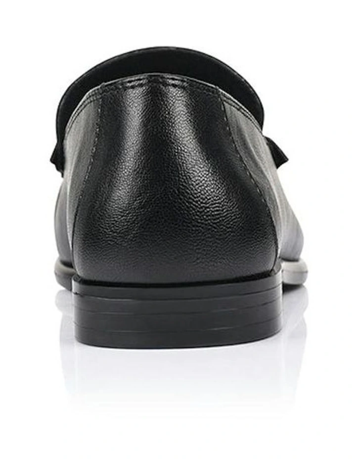 Angel Loafers in Black Crinkle image 3