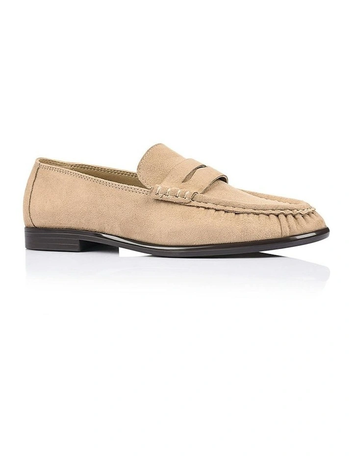 Angel Loafers in Taupe Micro image 1