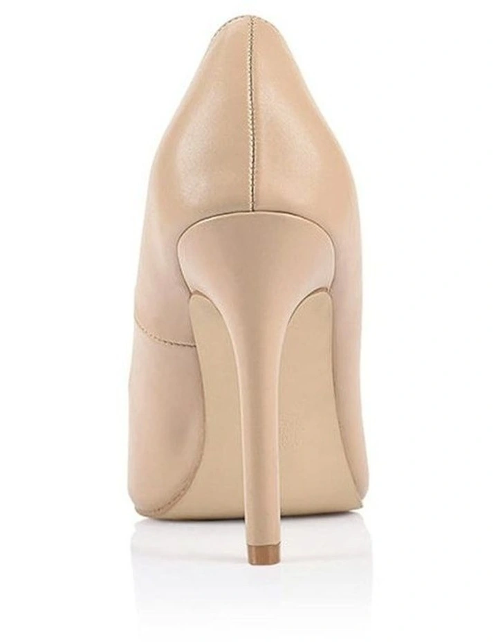 Mikayla Stiletto Heel Pumps in Beige image 5
