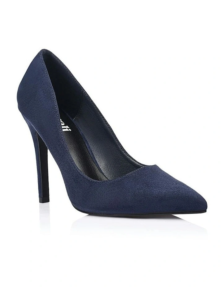 Mikayla Stiletto Heel Pumps in Navy image 5