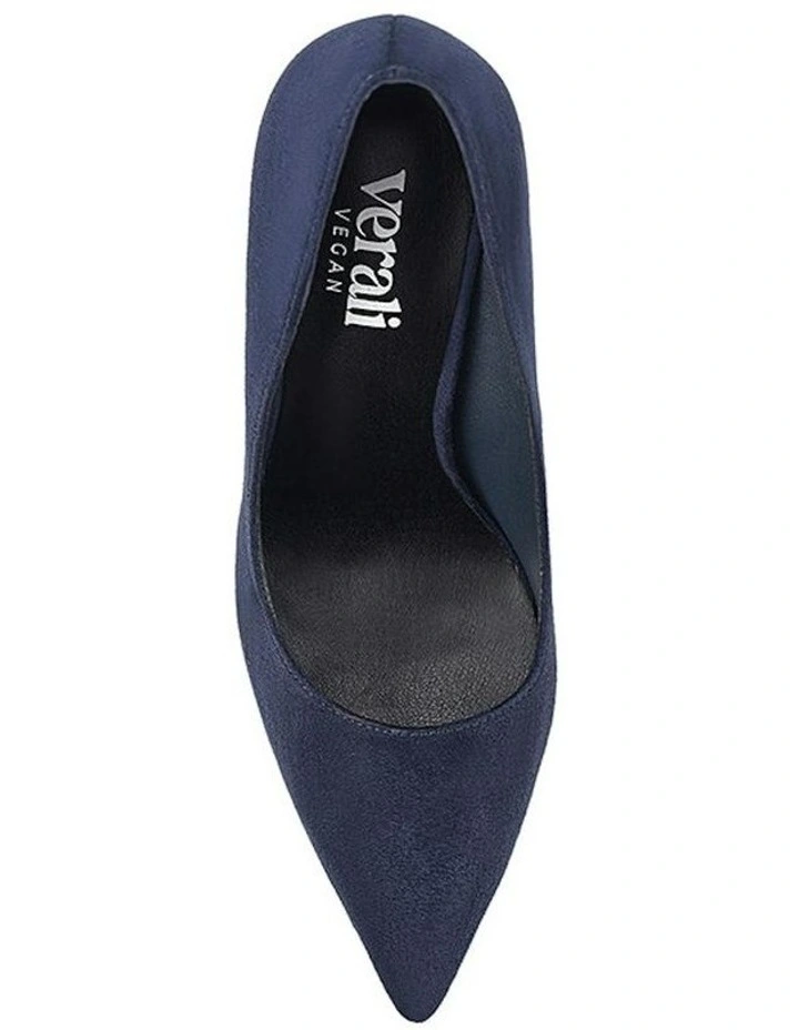 Mikayla Stiletto Heel Pumps in Navy image 7