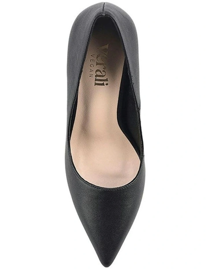Mikayla Stiletto Heel Pumps in Black image 4