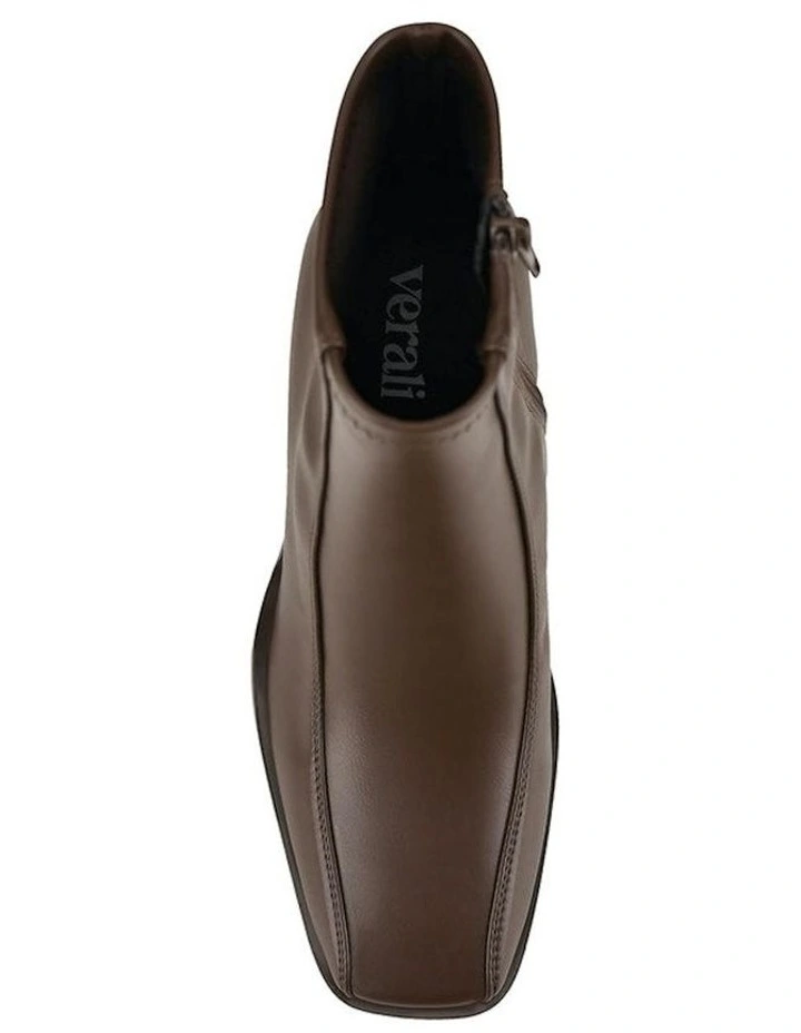 Lively Stretch Ankle Boots in Chocolate image 6