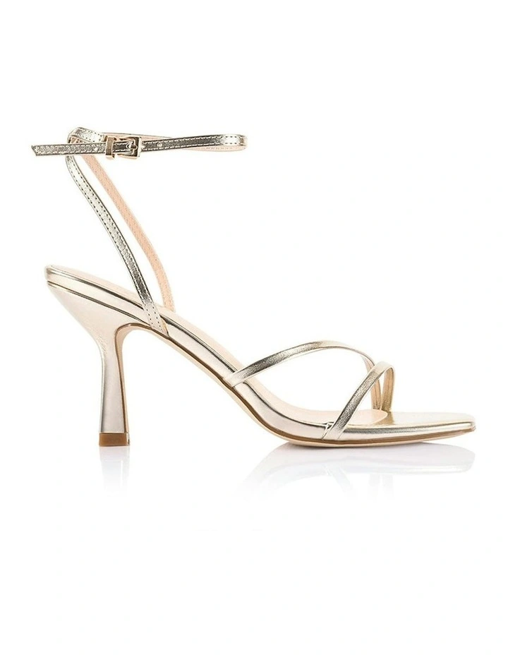 Pelican Strappy Sandals in Gold image 1