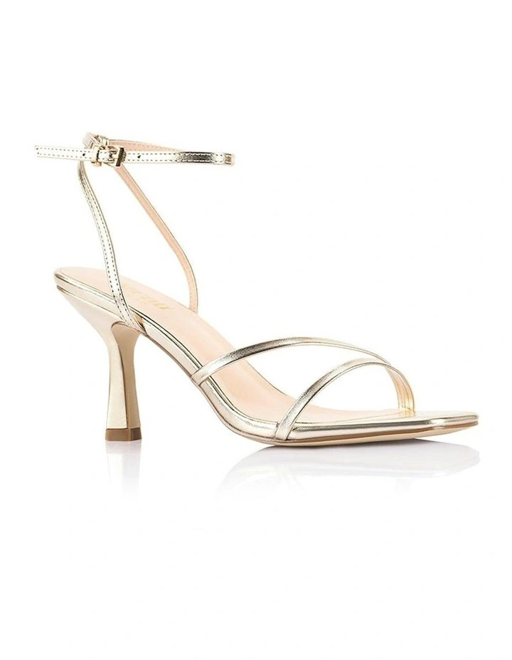 Pelican Strappy Sandals in Gold image 3