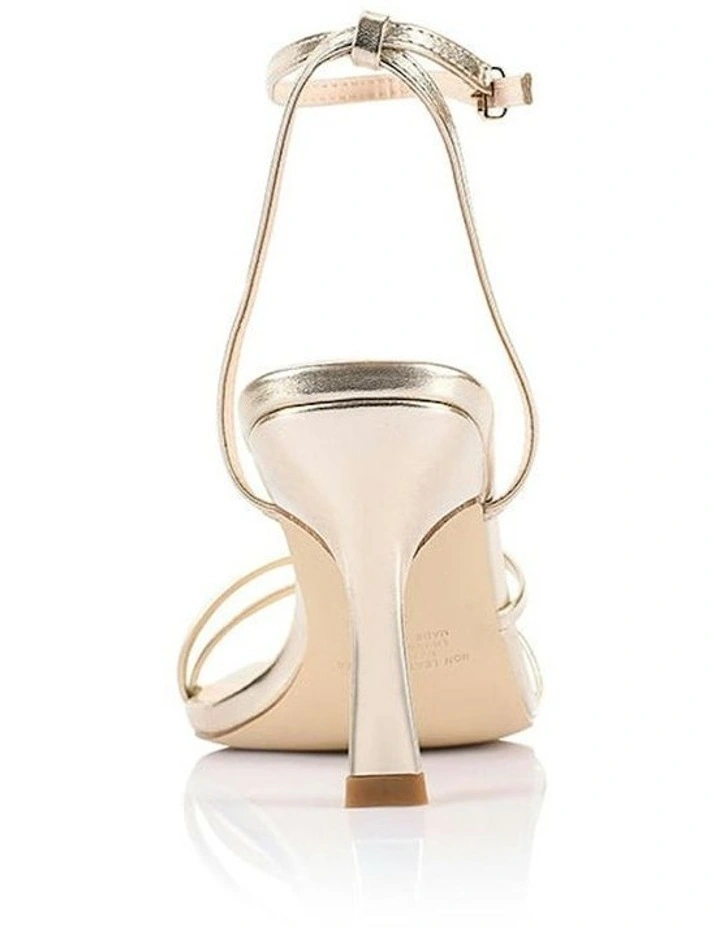 Pelican Strappy Sandals in Gold image 3