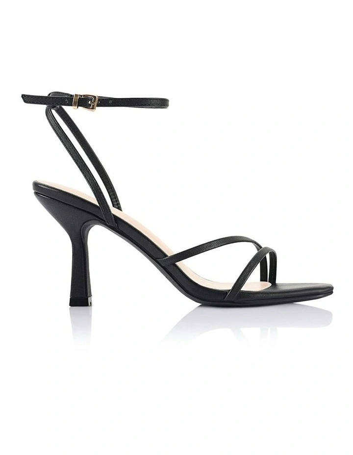 Pelican Strappy Sandals in Black image 1