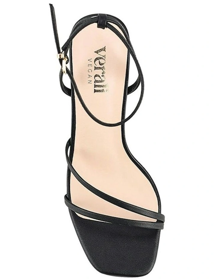 Pelican Strappy Sandals in Black image 4