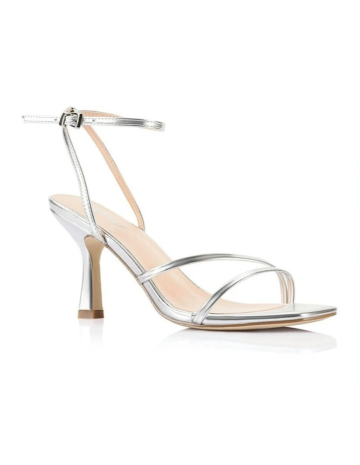 Pelican Strappy Sandals in Silver image 2