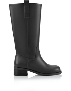 Rogue Knee High Boots in Black