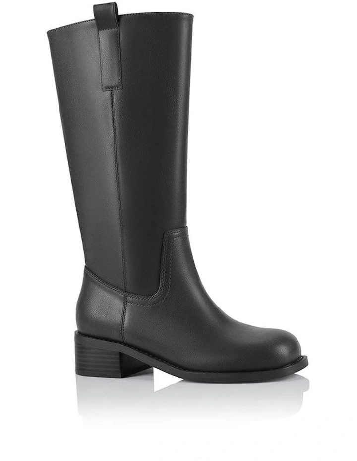 Rogue Knee High Boots in Black image 3
