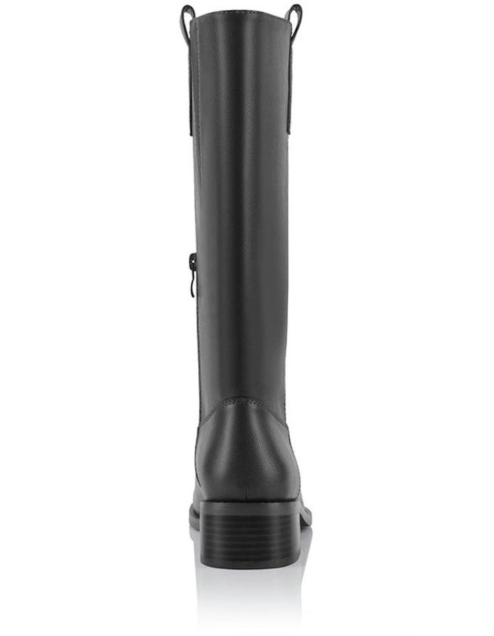 Rogue Knee High Boots in Black image 4