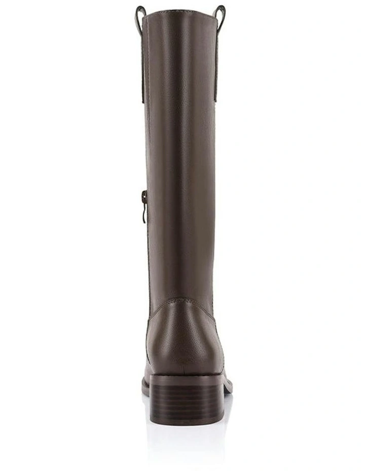 Rogue Knee High Boots in Chocolate Brown image 6