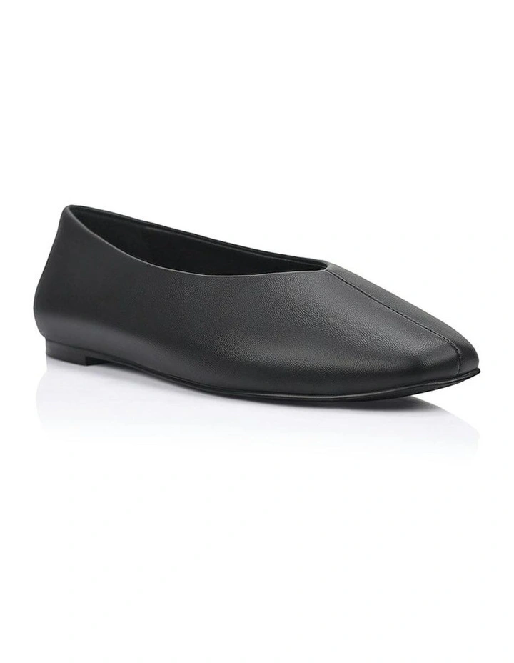 Euan Ballet Flats in Black image 3