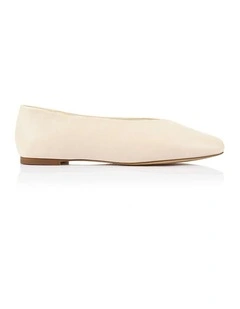 Euan Ballet Flats in Bone