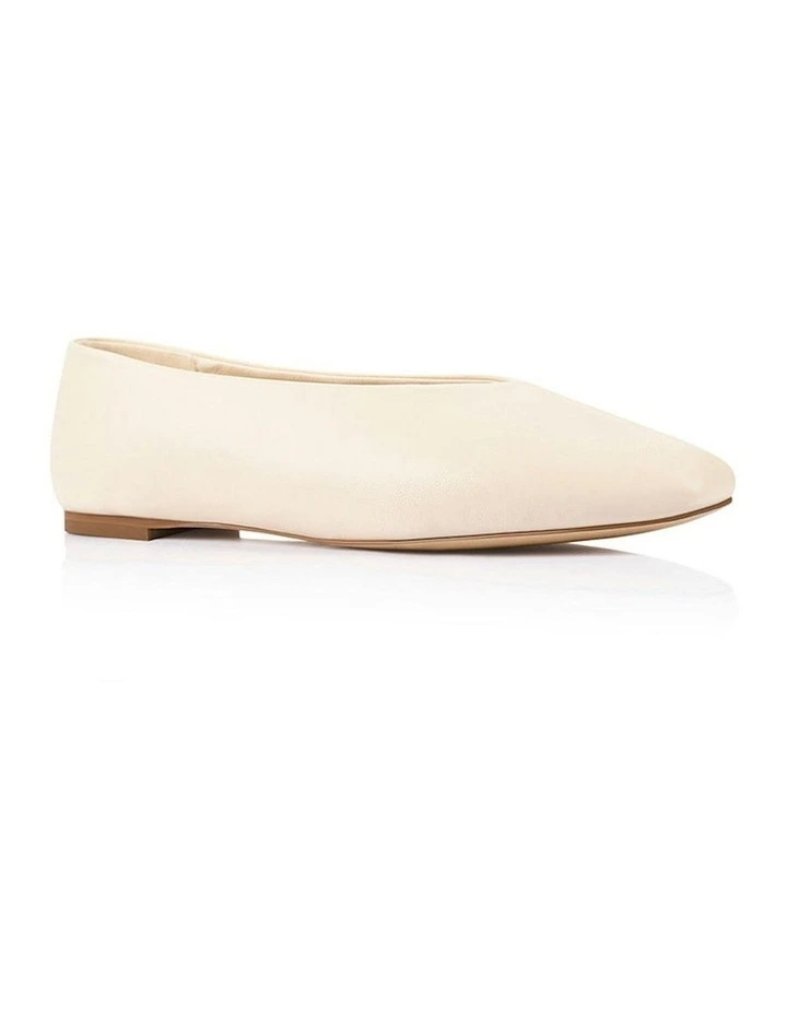 Euan Ballet Flats in Bone image 2