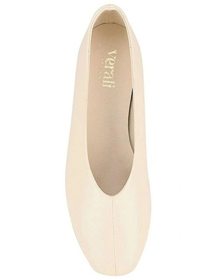 Euan Ballet Flats in Bone image 6