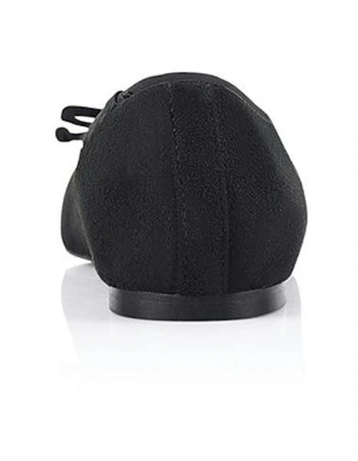 Eugenie Ballet Flats in Black Micro image 4