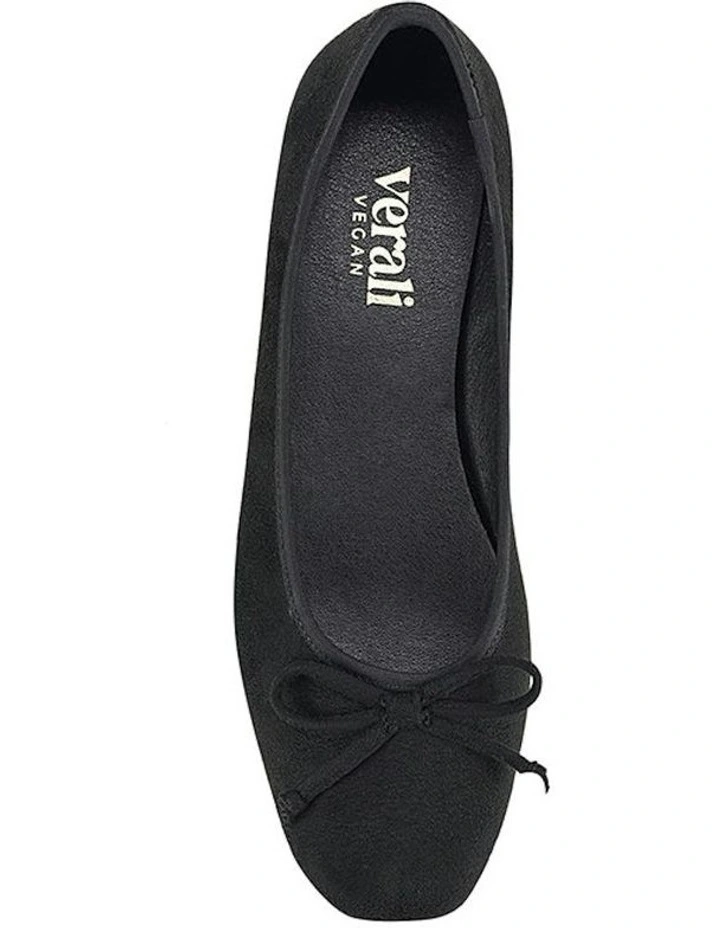 Eugenie Ballet Flats in Black Micro image 4