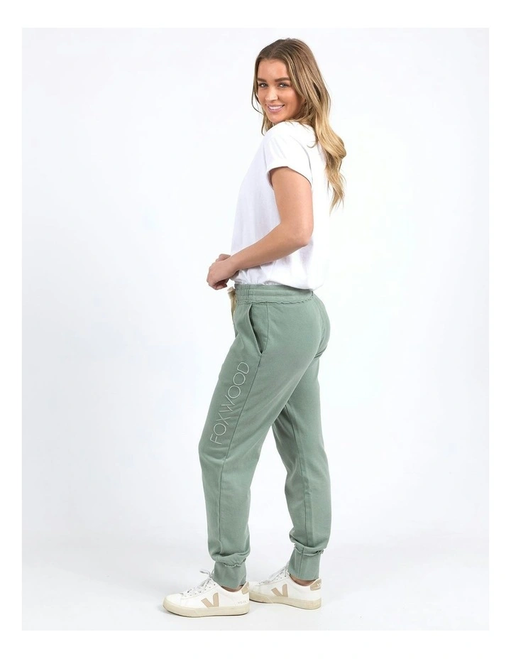 Simplified Track Pant in Sage image 2