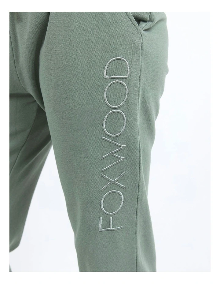 Simplified Track Pant in Sage image 4