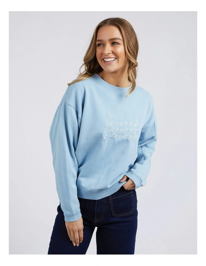 Nimble Crew Jumper in Nantucket Blue image 1