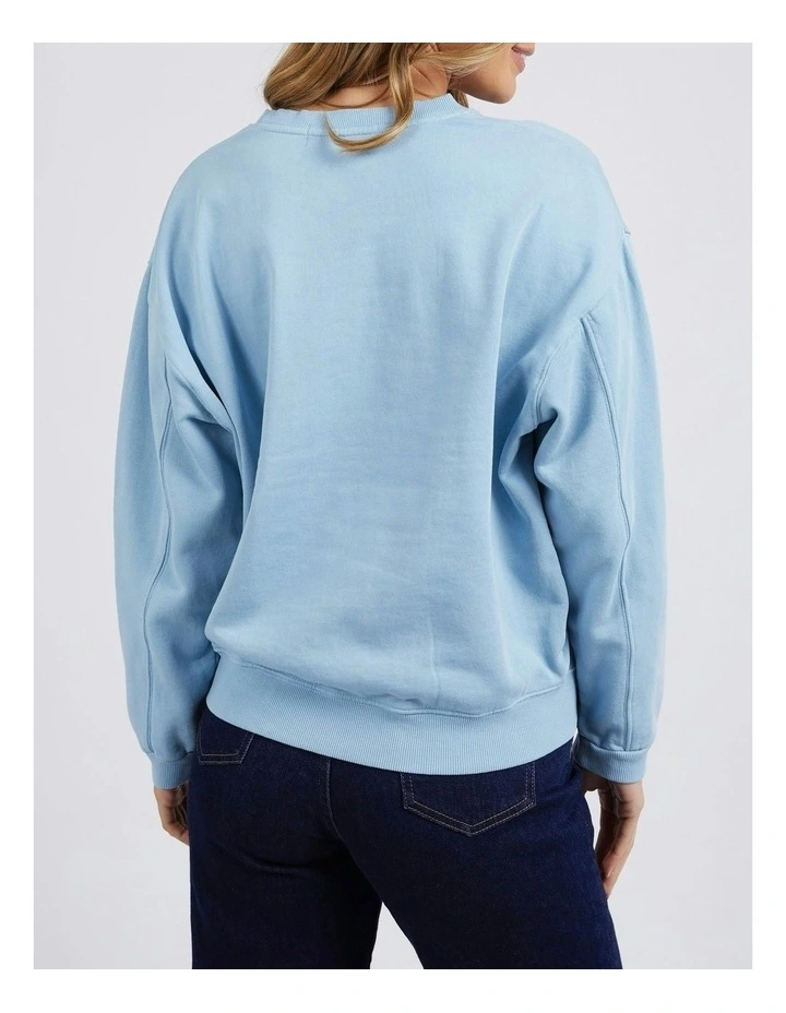 Nimble Crew Jumper in Nantucket Blue image 2