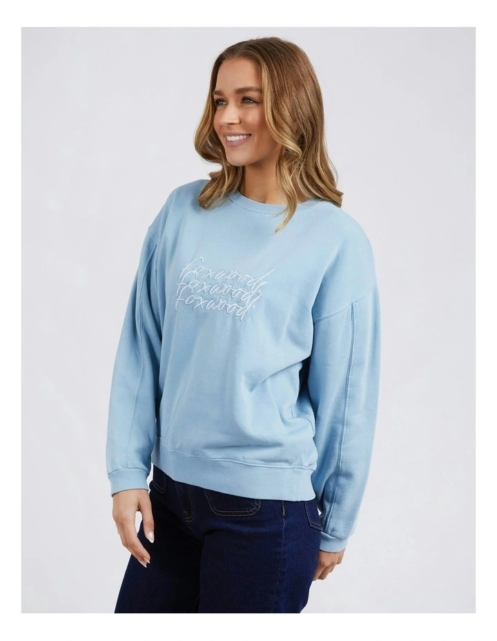 Nimble Crew Jumper in Nantucket Blue image 3