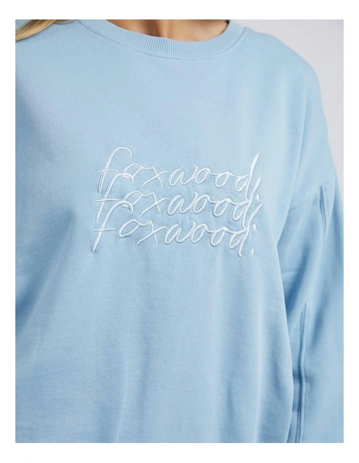 Nimble Crew Jumper in Nantucket Blue image 4